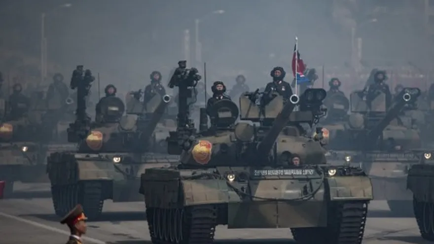 Corea del Norte muestra su poder militar