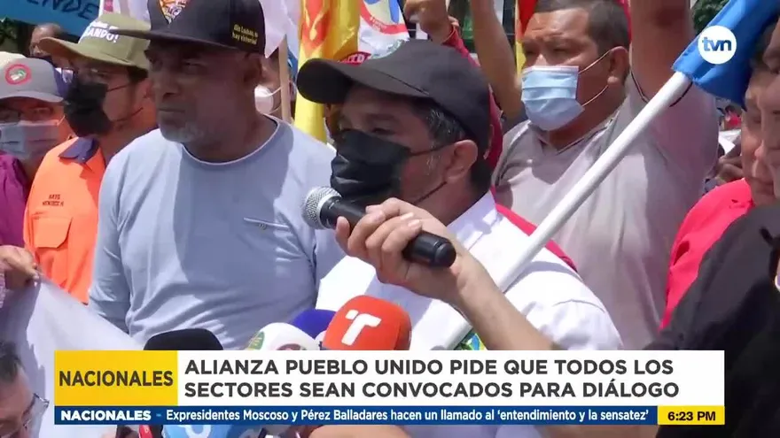 Agrupaciones que protestan en la capital no están de acuerdo de diálogo