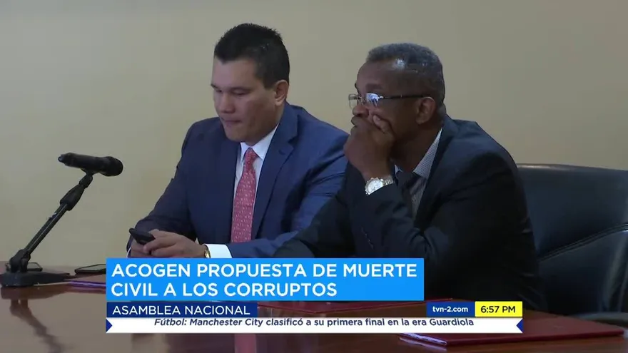 AN prohijó ley de muerte civil para los corruptos