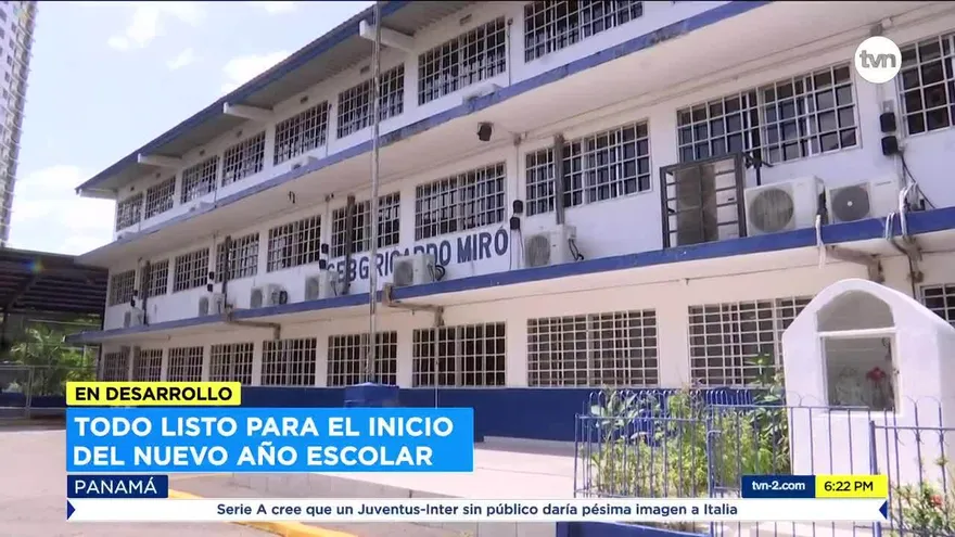 Todo listo para el inicio del año escolar 2020