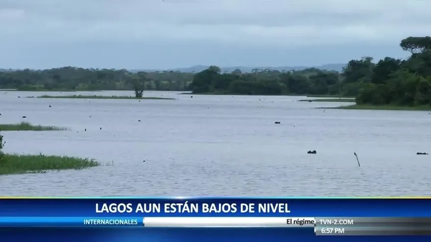Bajos niveles del Lago Gatún