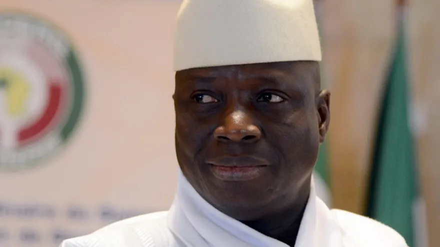 El presidente de Gambia, Yahya Jammeh.
