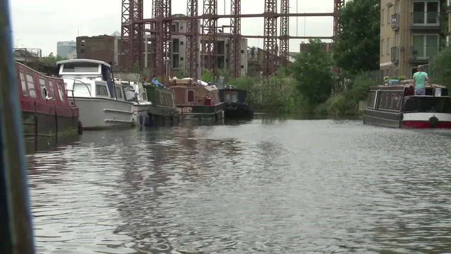 Vivir en una barca en pleno Londres