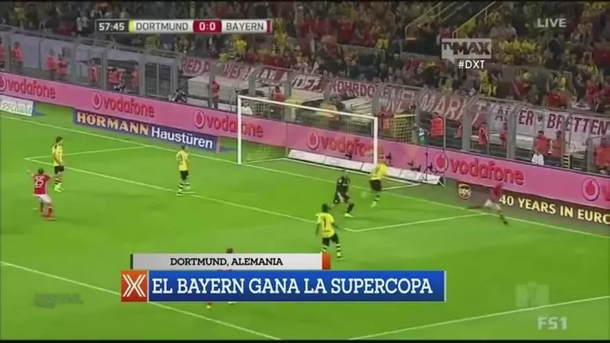 Bayern Münich ganó la Supercopa de Alemania con gol de Vidal