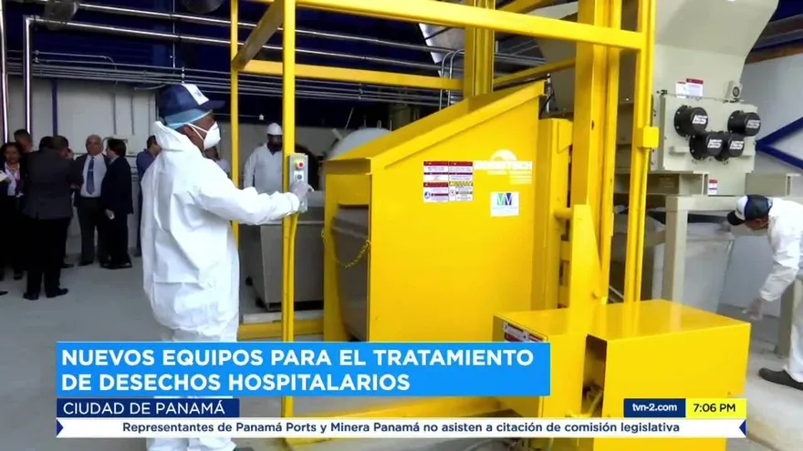 Hospital Santo Tomás cuenta con nuevo equipo de manejo de desechos