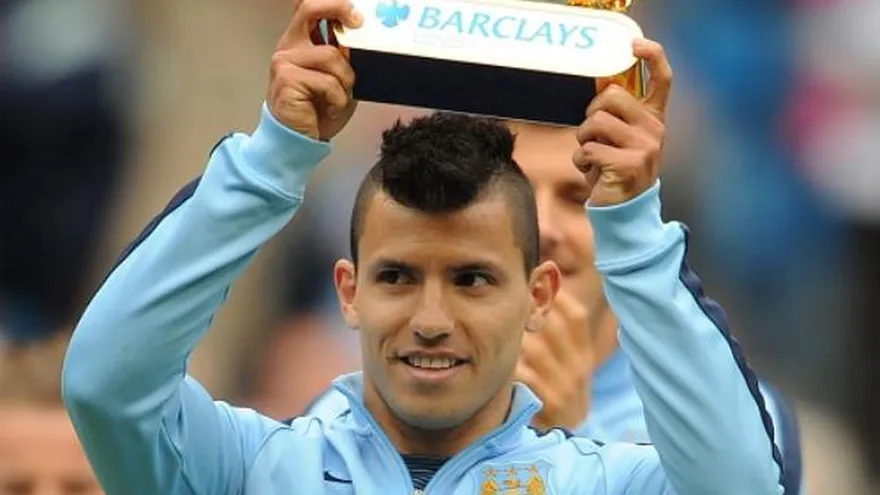 El 'Kun' con su bota de oro.