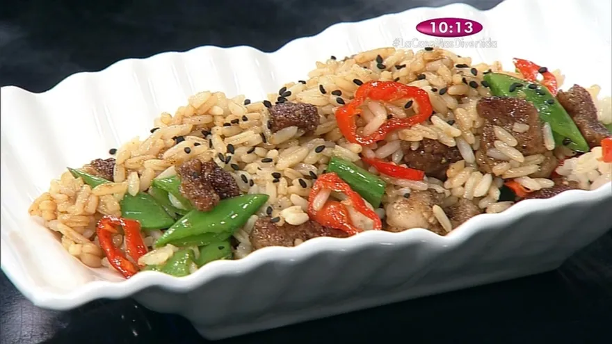 Receta - Arroz con costilla de cerdo