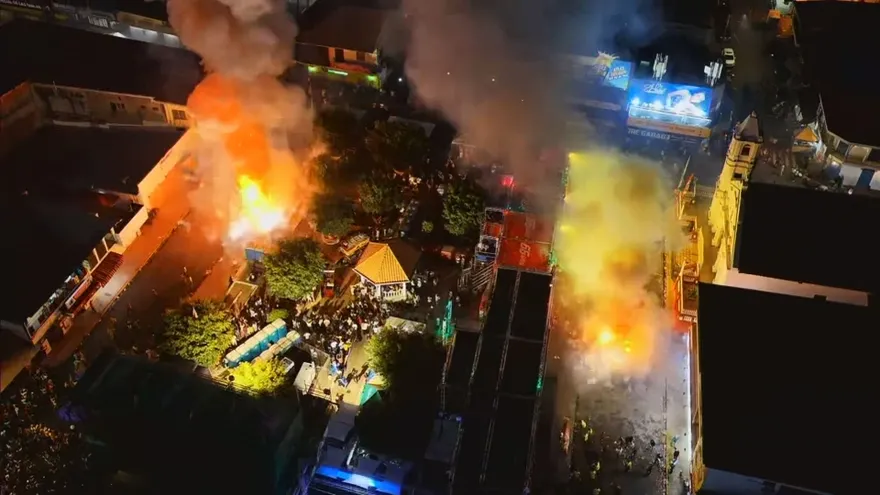 Inicia el gran topón entre Calle Arriba y Calle Abajo de Las Tablas