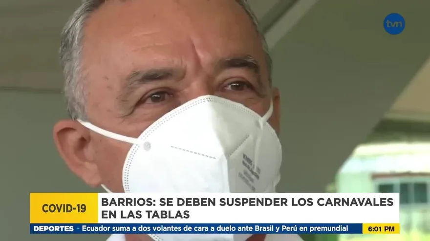 Alcalde de Las Tablas que debe suspender el carnaval 2022