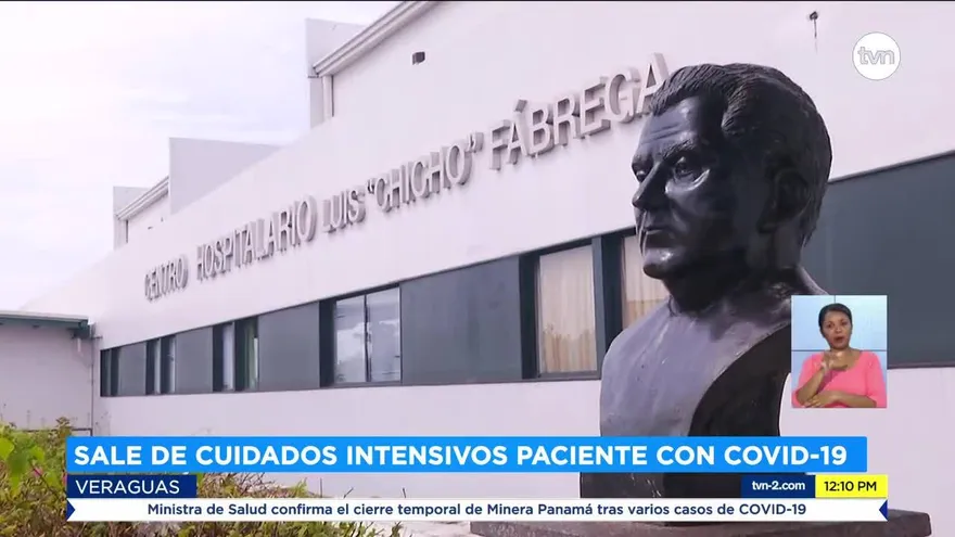 Paciente con COVID-19 sale de la UCI