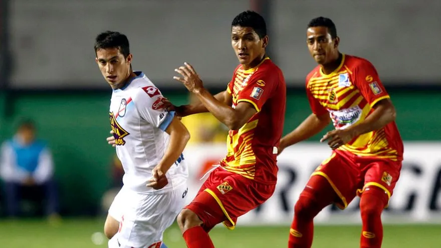 Anotación de Edwin Aguilar con el Deportivo Anzoátegui