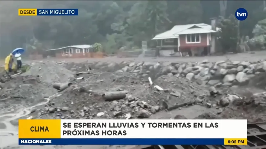 Se esperan lluvias en las próximas horas