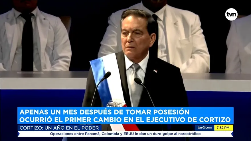 Cambios en el gabinete en el primer año de gestión