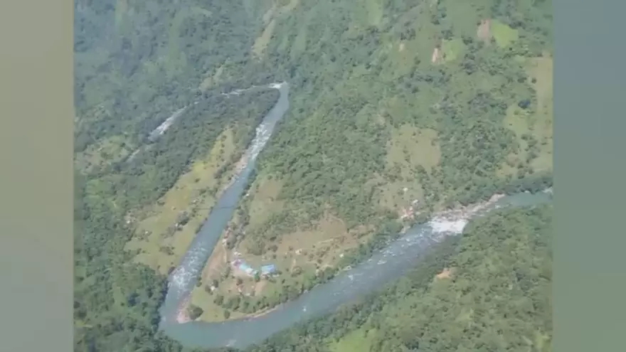 Río Cricamola en la comarca Ngäbe-Buglé.