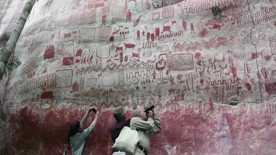 La paz devela el arte mitológico oculto en selvas de Colombia