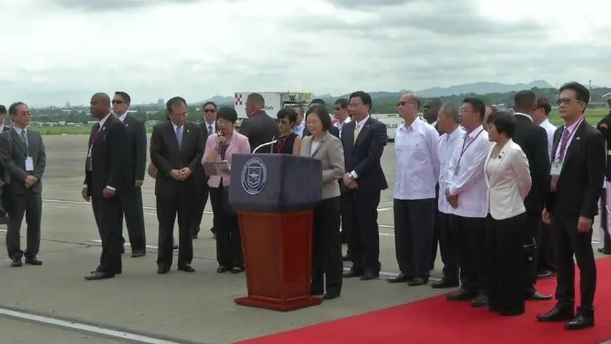 Presidenta de Taiwán llega a Panamá para participar de acto de Canal ampliado