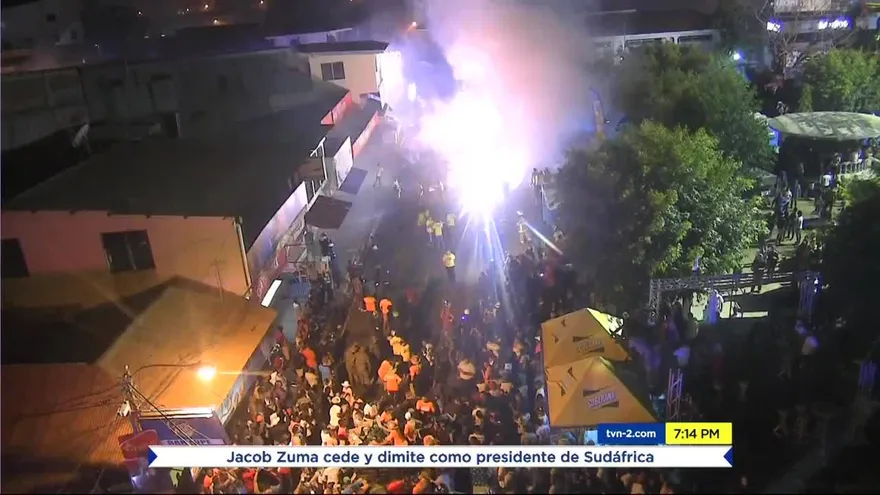 Realizan tradicional topón en el Carnaval de Las Tablas