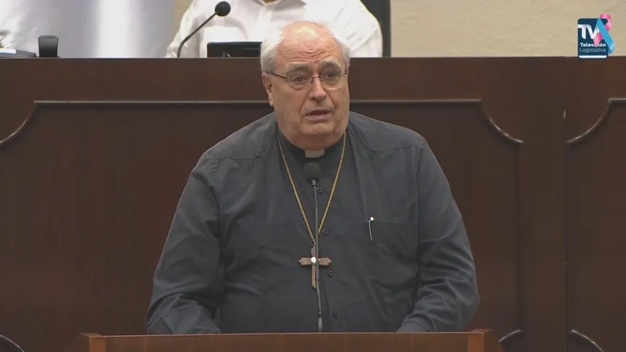 El cardenal José Luis Lacunza.