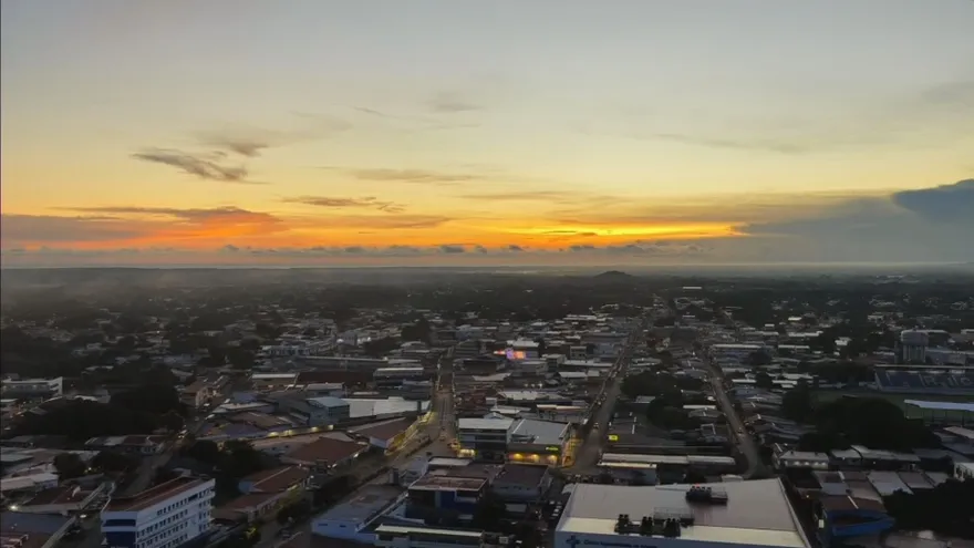 Amanecer en Panamá