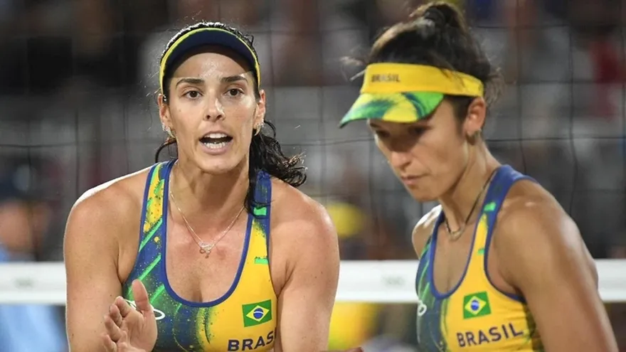 Brasil se quedó sin el oro en voleibol de playa y Argentina va a la final de jabalina