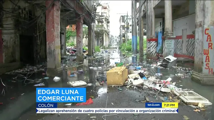 Aguas estancadas siguen afectando a los colonenses