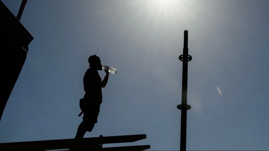Ola de calor en Francia. 27 de mayo 2026