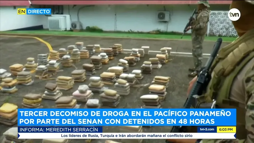 Continúa la incautación de drogas por parte del Senan