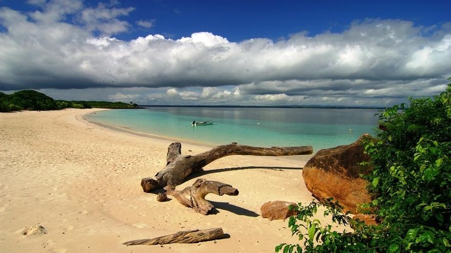 Playa panameña.