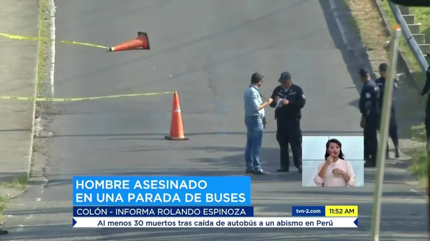 Nuevo homicidio en Colón