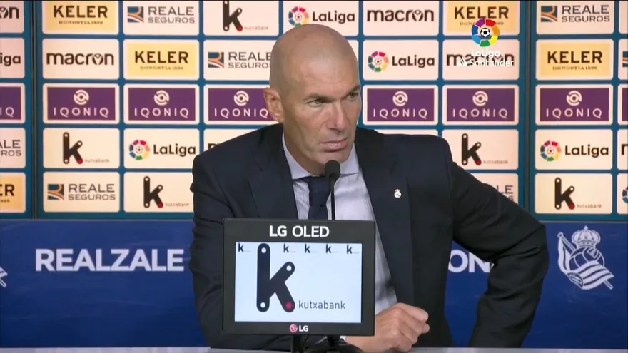 Zidane: "Siempre vamos a por los partidos pero faltó el gol"