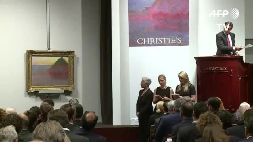 Un Monet bate récord al venderse en USD 81,4 millones