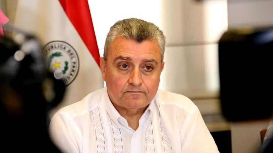 En la imagen, el ministro del Interior de Paraguay, Juan Ernesto Villamayor