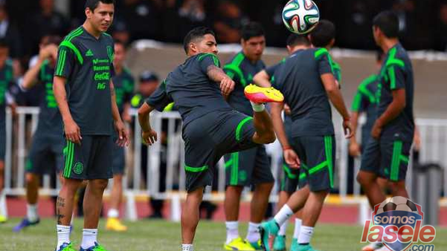 'Tri' en último entreno en el DF ante de amistosos