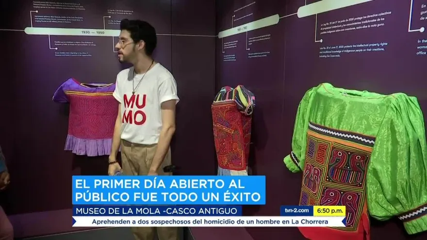 Panameños fascinados con el recién inaugurado Museo de la Mola