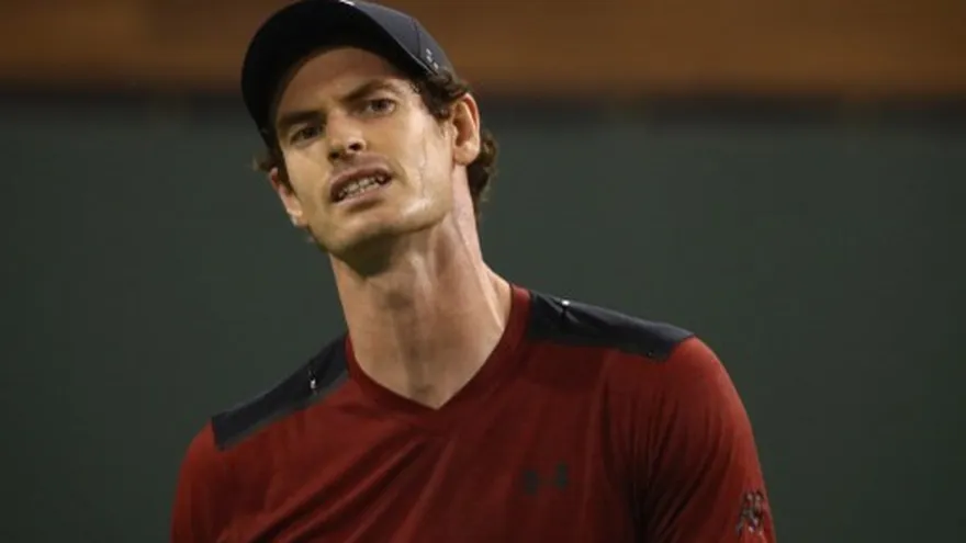 El número uno del mundo Andy Murray eliminado en Indian Wells.