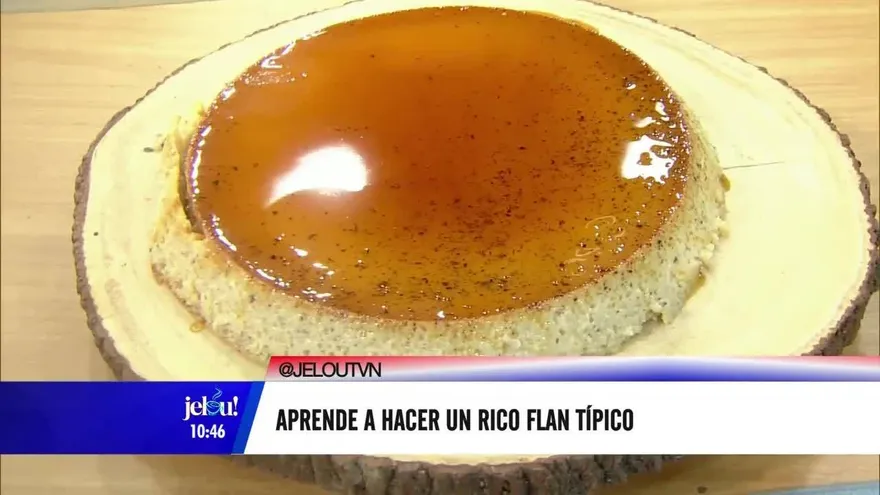 Aprende a hacer un rico flan típico