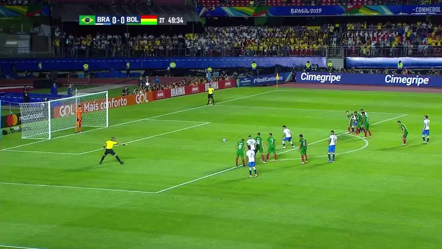 Gol de Philippe Coutinho  | Brasil 1-0 Bolivia
