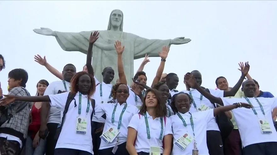 Atletas refugiados ya se sienten ganadores en Río de Janeiro