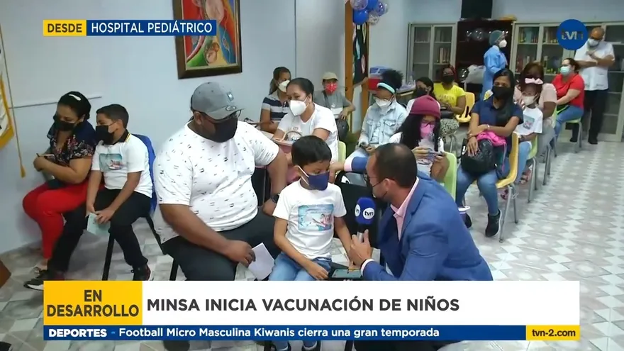 Todo listo para iniciar vacunación de niños