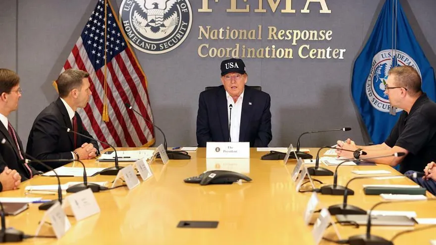'No sabemos lo que se nos viene', dice Trump sobre el huracán Dorian