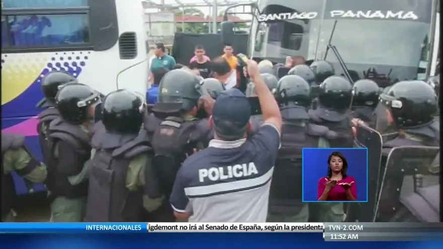 Detenciones en Veraguas en medio de protestas de transportistas