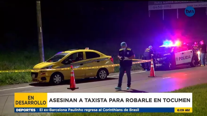 Asesinan a un taxista en Nuevo Tocumen