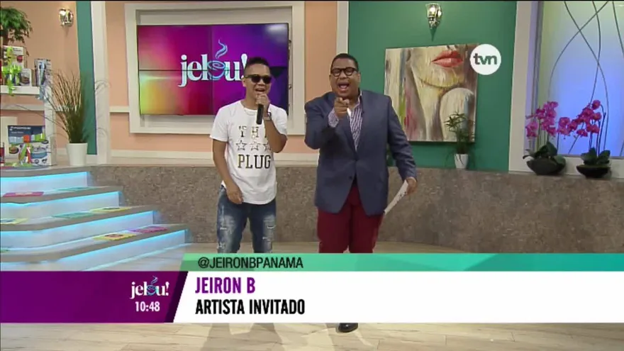 Jeiron B presentó su nuevo tema: “Vamos a Beber” en nuestro show