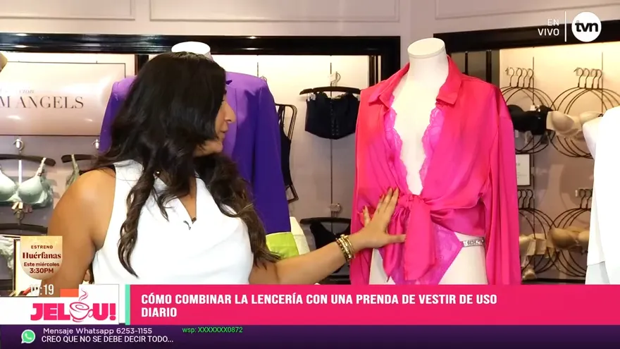 Moda: combinar piezas de lencería con prendas de vestir