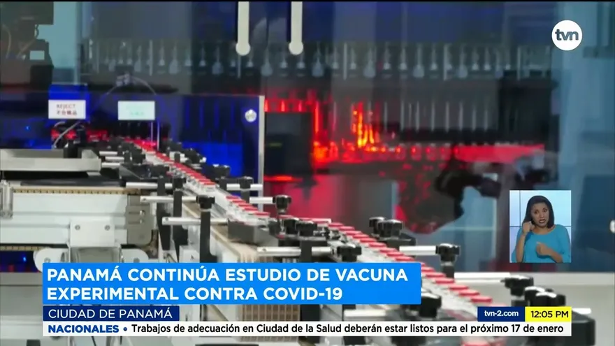 Avanza estudio de vacuna contra la COVID-19 en Panamá