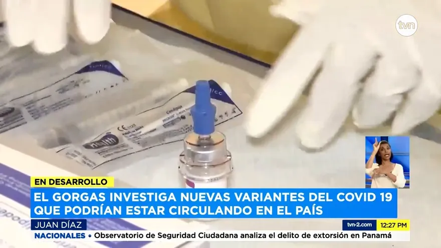 Gorgas investiga nuevas variantes del COVID-19