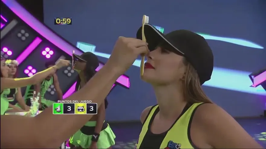 Sonia y Nicole fueron las más fuertes en este encuentro de Los Cepillos