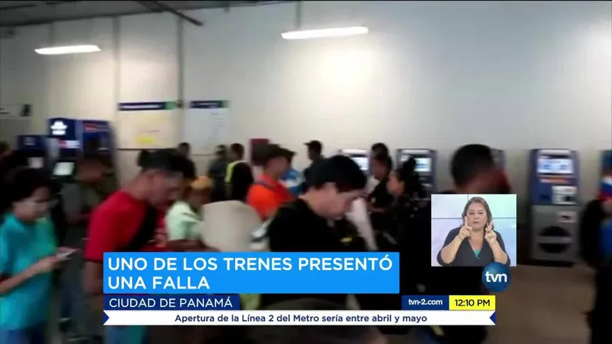 Incidencia en un tren afectó servicio de la Línea 1 del Metro