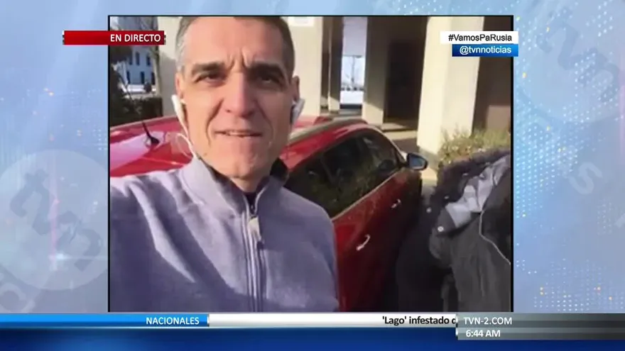 Gabriel Torres envió saludos desde Suiza