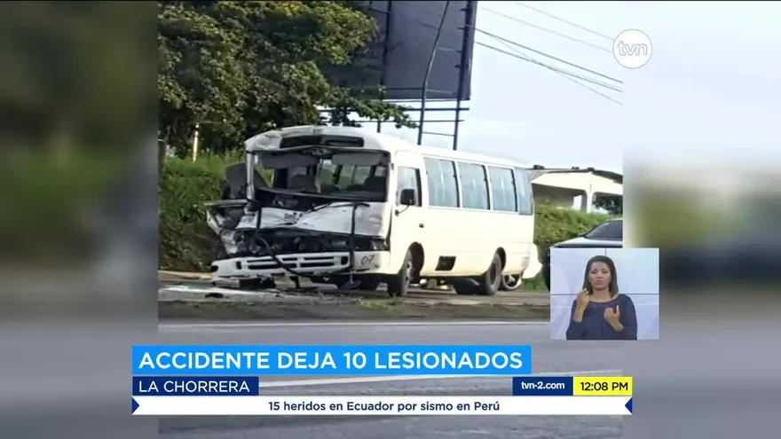 Accidente de tránsito deja siete heridos en Capira